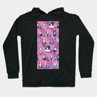 Inspiring women - pink-blue Hoodie